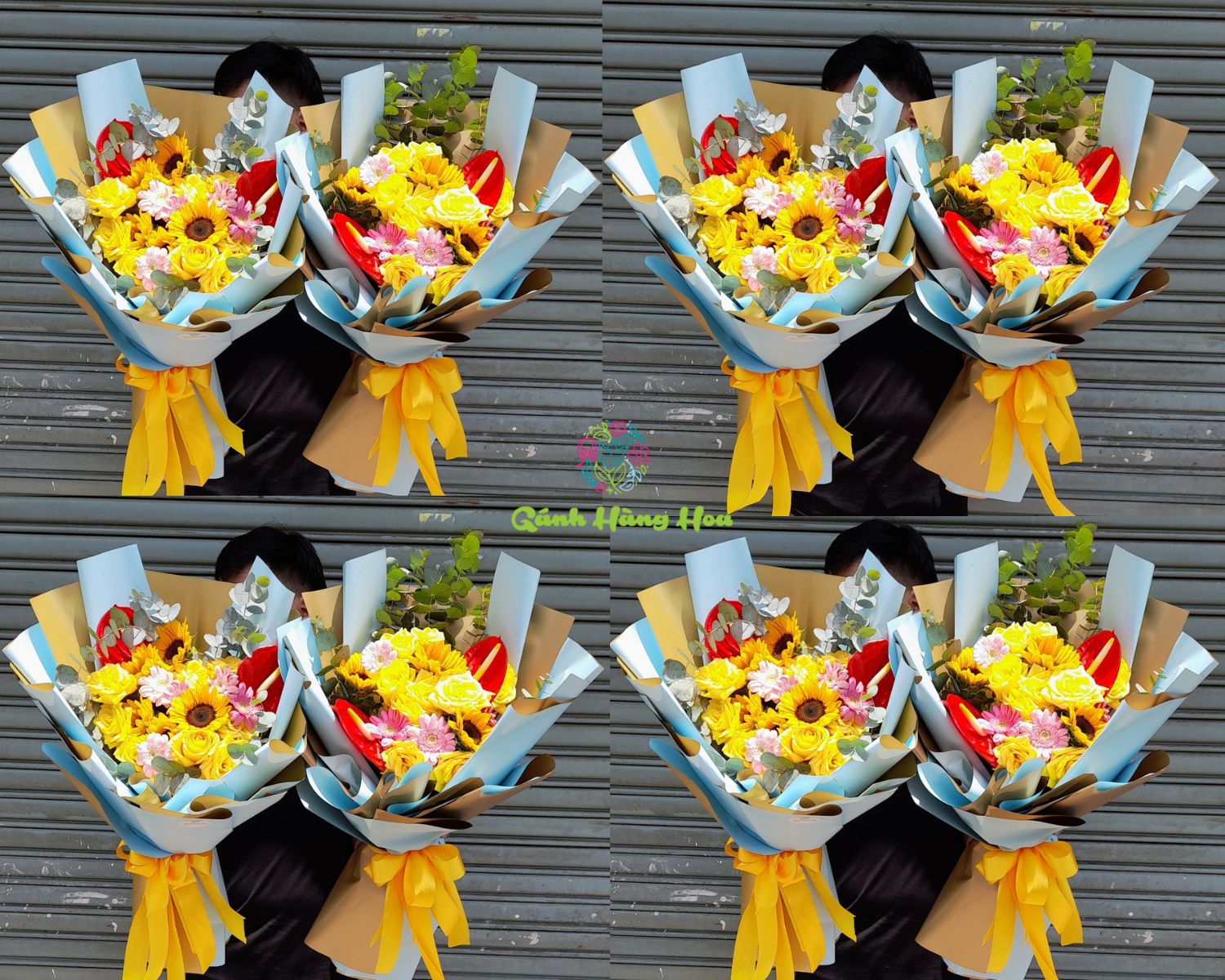 Bó hoa hướng dương tặng hội thảo
